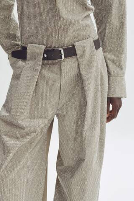 H&M - Stella McCartney Брюки-бочонки с декоративными деталями, хаки