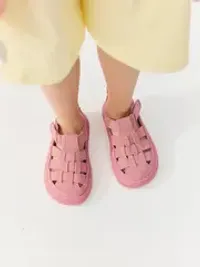 Сандалии "Розовые" на застежке