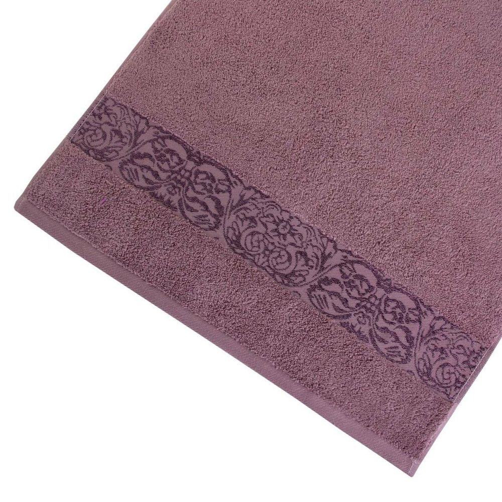 Полотенце 70х140 Arya home Jewel сухая роза