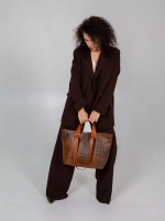 сумка большая через плечо шоппер