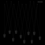 Подвесная люстра Loft it Blackout 10357/10
