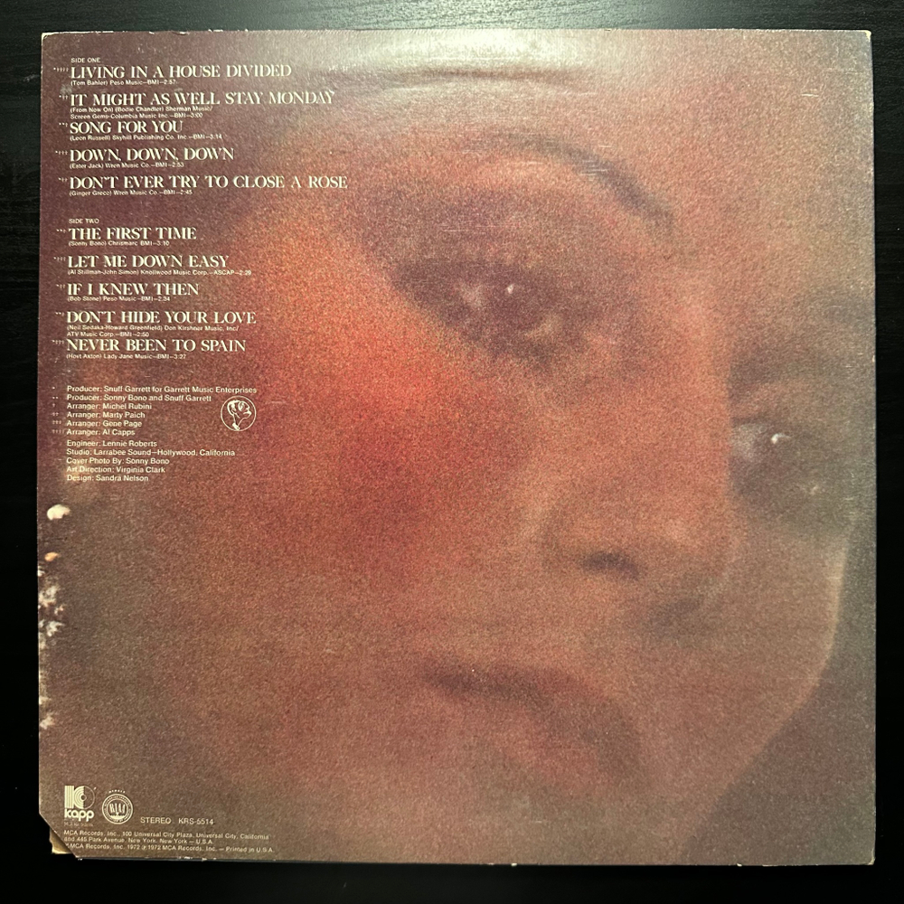 Cher – Foxy Lady (США 1972г.)