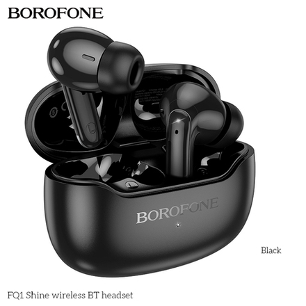 Беспроводные наушники TWS BOROFONE FQ1 (черный)