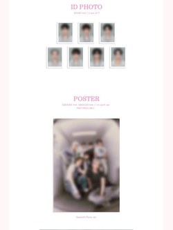 Альбом EPEX - Youth : EPILOGUE 7th EP Album 2 Version SET