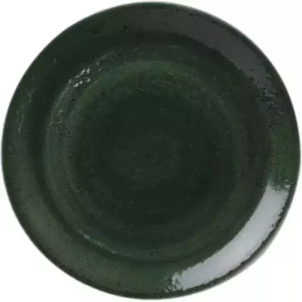 Тарелка «Везувиус Бернт Эмералд» мелкая фарфор D=200,H=15мм зелен