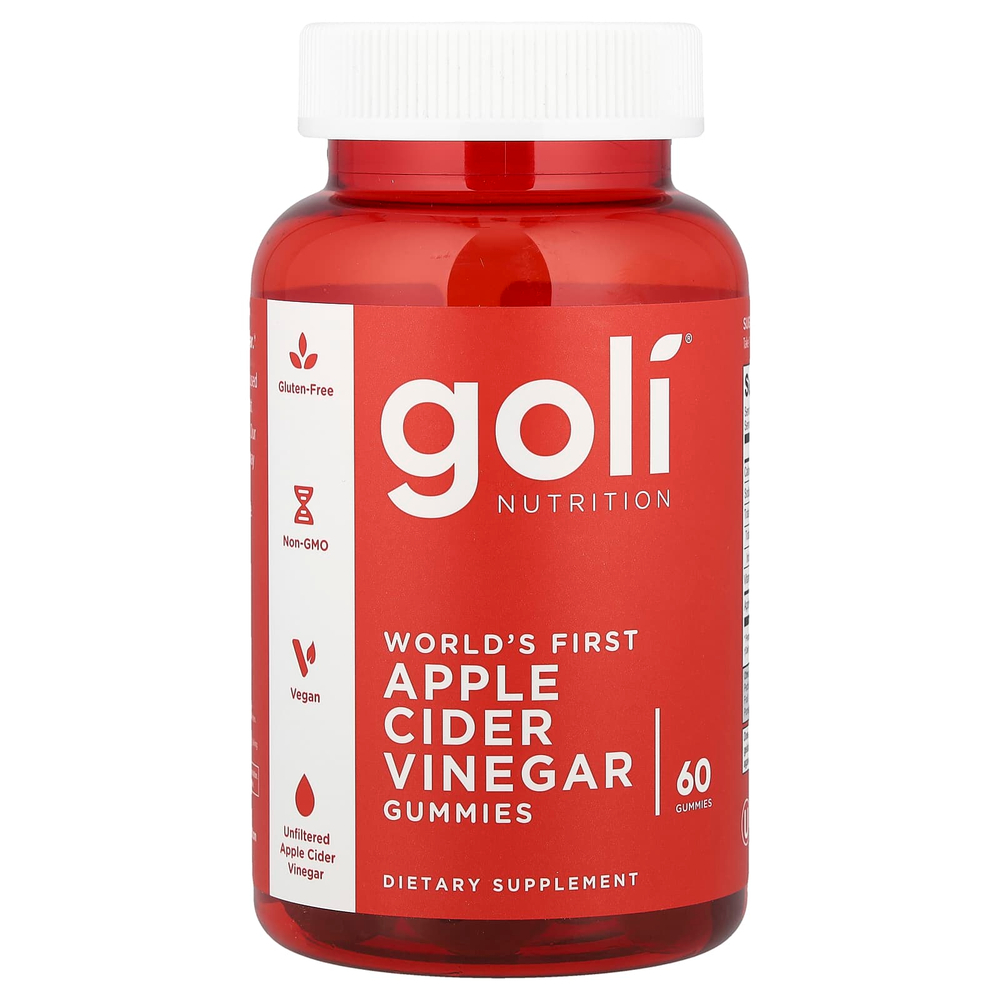 Goli Nutrition, жевательные таблетки с яблочным уксусом, 60 шт.