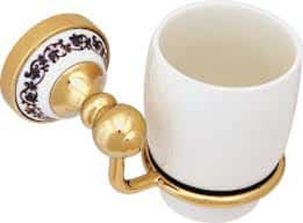 GOLD BOGEMA Подстаканник одинарный FX-78506G (к/к 10)