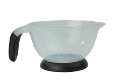 Чаша Melon Pro B-99-2 для красителя прозрачная прорезиненное дно 450мл