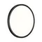7660/32L MITRA LED SN 087 Светильник пластик/белый/черный LED 32Вт 3000/4000K D400 IP40 ALFA BLACK