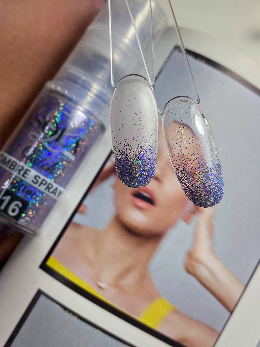 Sola Quick Ombre Dry Spray 16 - Сухой Спрей-омбре для градиента, 10мл