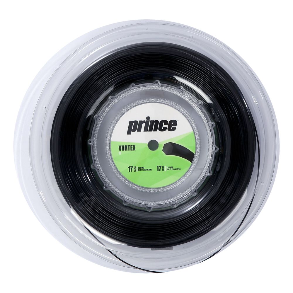 Струны теннисные Prince Vortex String Reel 200m - Black