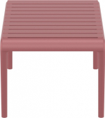 Столик пластиковый журнальный Siesta Contract Paris Lounge Table, марсала
