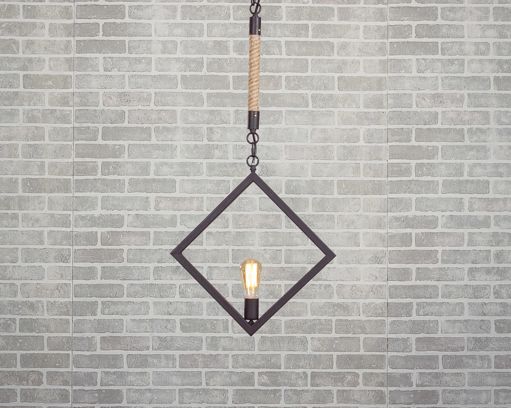 Люстра Rope filament Romb