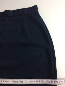 Юбка Alexandra Kazakova прямая темно-синяя 44 размер, новая