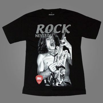 Футболка Edward Van Halen ( Rock Never die ) (321)