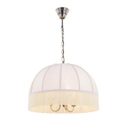Citilux Базель CL407131 Люстра подвесная с бежевым абажуром