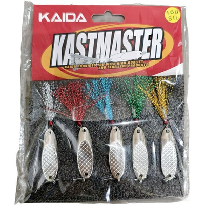Набор блесен KAIDA KASTMASTER 15g №6