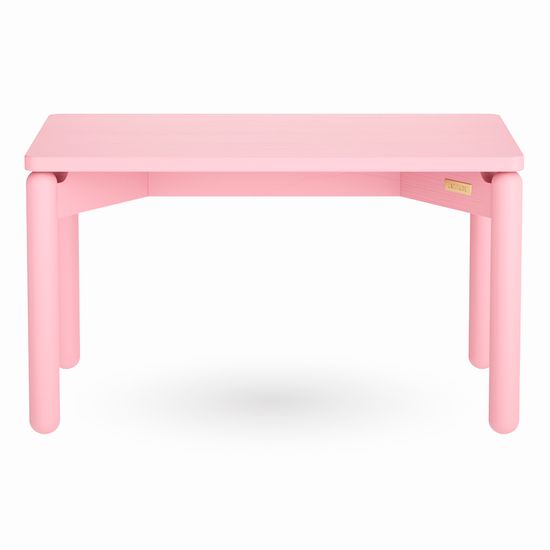 Столик кофейный saga, 50х70 см, розовый