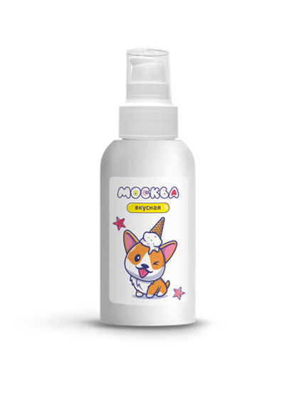 Москва Вкусная - гель для удовольствия с ароматом пломбира, 100 мл