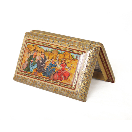 Шкатулка Хатамкари премиум 250320261 Иран