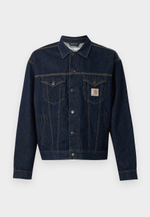 Carhartt WIP HELSTON - Джинсовая куртка - Синий