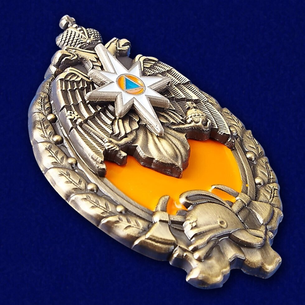 Знак "Лучший работник пожарной охраны"