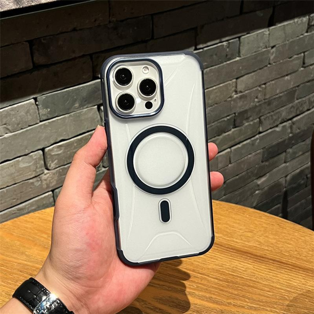 Накладка Berlia Magnetic с MagSafe iphone 15 Pro