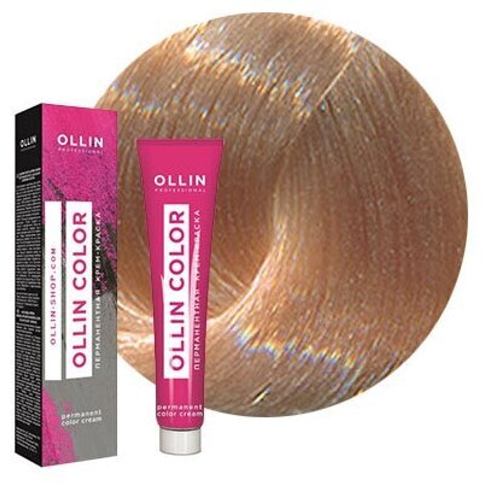 OLLIN COLOR 10/5 светлый блондин махагоновый 100 мл Перманентная крем-краска для волос