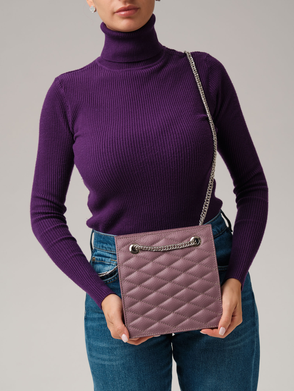 Сумка Azaro 30781 лиловая тень