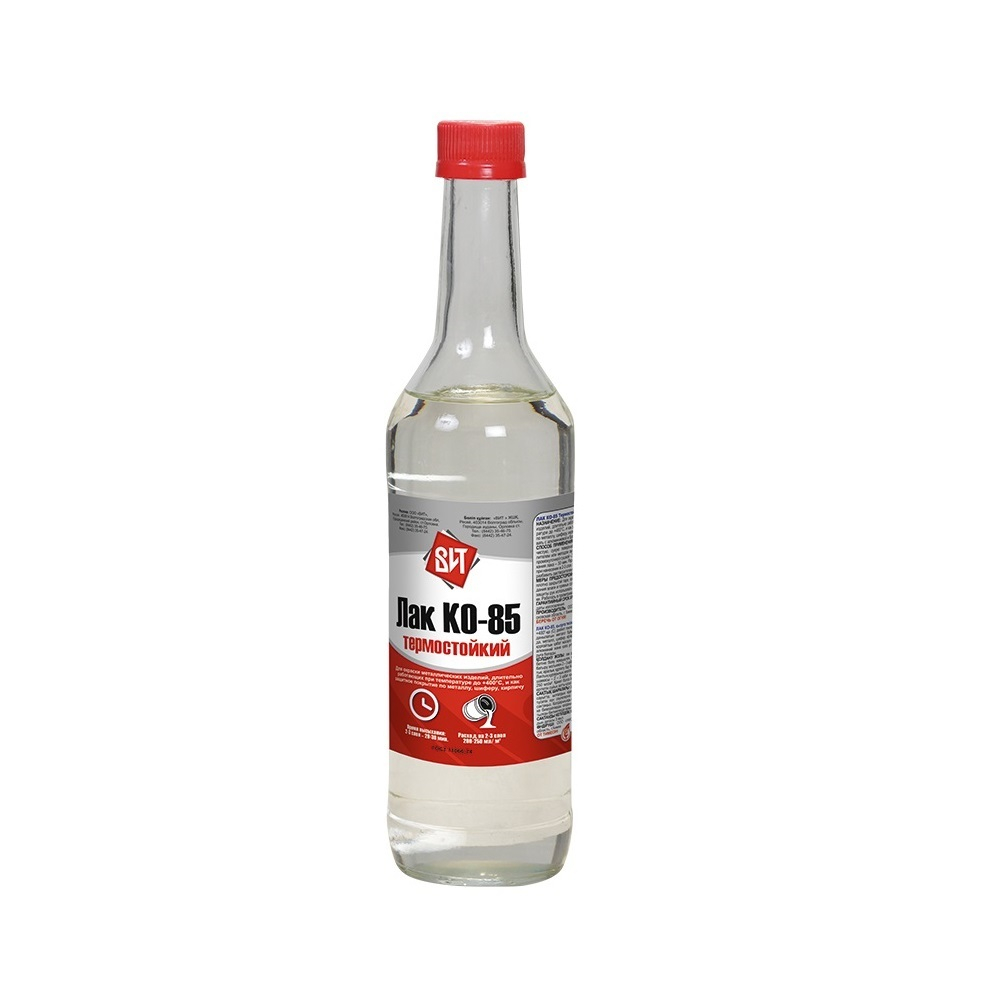 ЦАРИЦЫНСКИЕ КРАСКИ Лак термостойкий КО-85 0,5кг