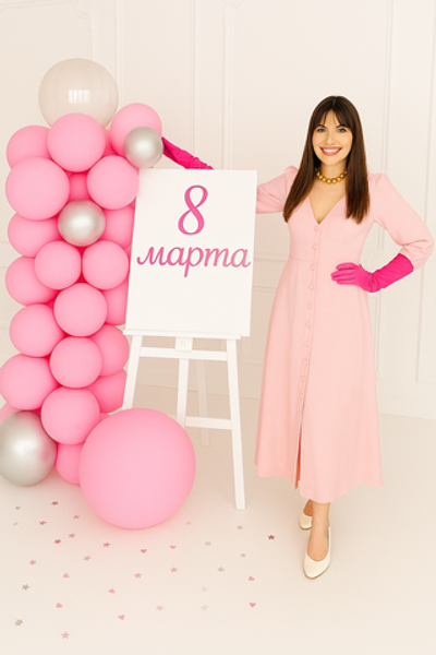 №1619 Фотозона к 8 марта на мольберте