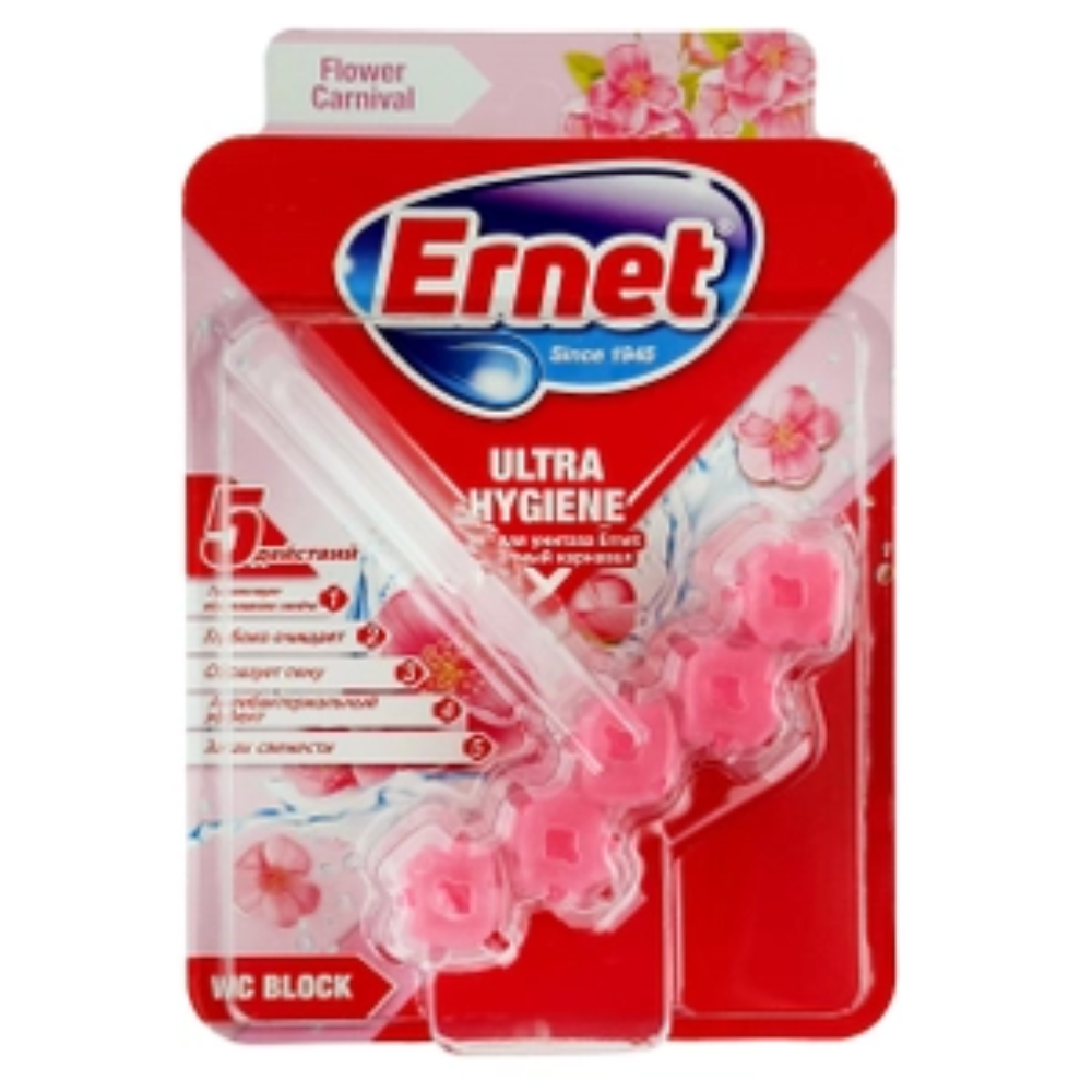 Блок для унитаза Ernet Flover Carnival 50 гр