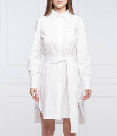 платье DONDUP - made in Italy - белый(DA255 PS0012D XXXW)