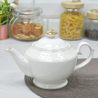 Чайник заварочный 0,85л "Снежная королева" круглый (16412)