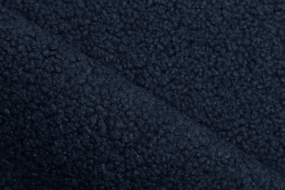 Мебельная ткань Lamb Темно-синий (Эко-мех)