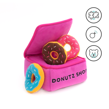 Развивающая игрушка Zippy Burrow Коробка с пончиками ZippyPaws