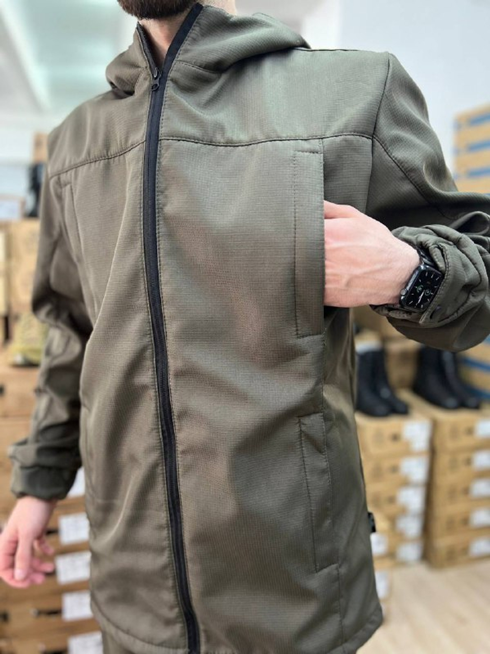 Костюм Хантер деми / олива