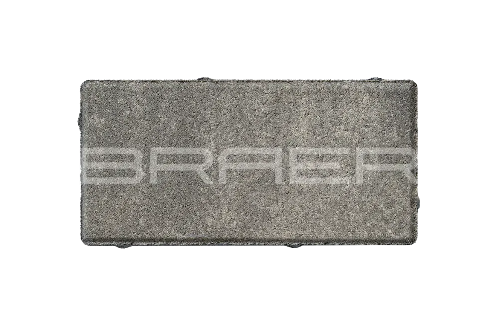 Тротуарная плитка Braer Прямоугольник, Color Mix Туман, 40 мм