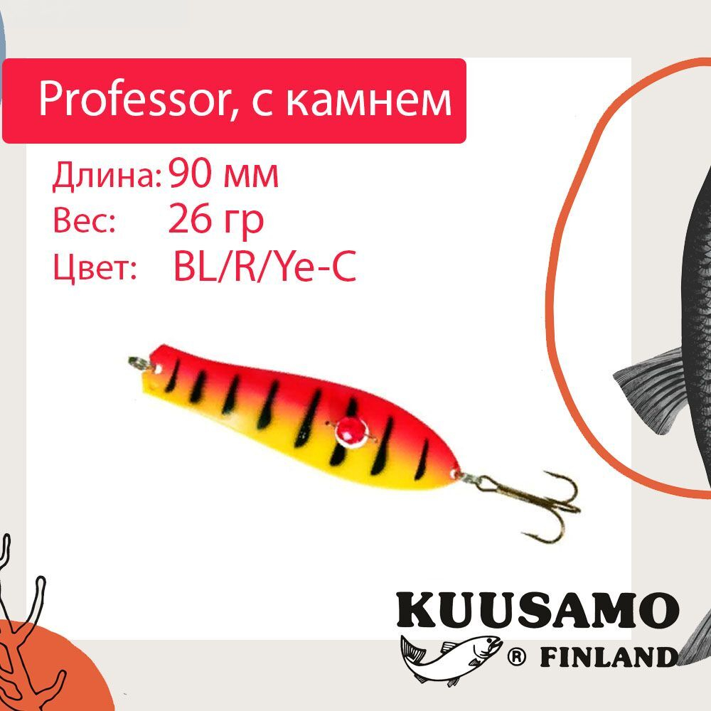 Блесна для рыбалки Kuusamo Professor