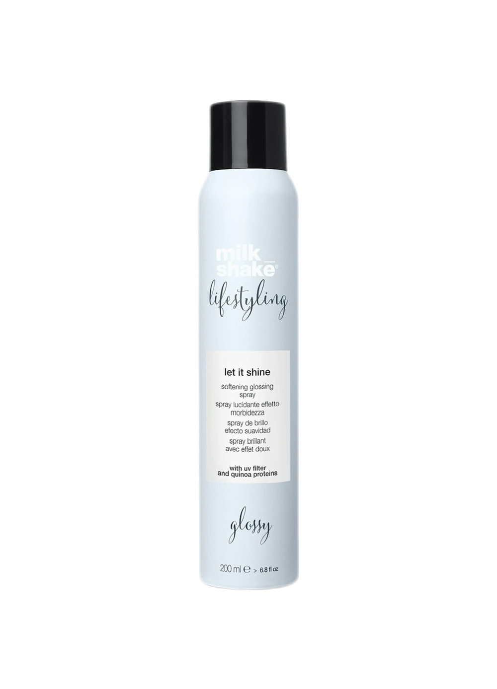 Milk Shake Lifestyling let it shine/ спрей для придания блеска волосам 200ml