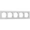 Рамка Werkel Favorit на 5 постов дымчатый W0051117 4690389160189