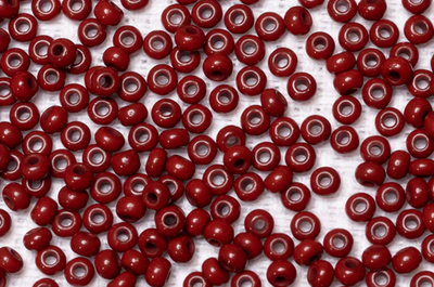 Бисер 08/0 PRECIOSA, 50 г, бордовый