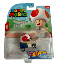 Hot Wheels Character Cars Super Mario Toad (2020)