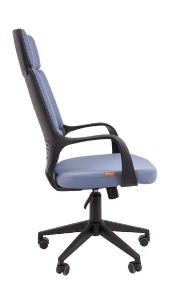 Офисное кресло Chairman 525 Россия ткань T02 голубой