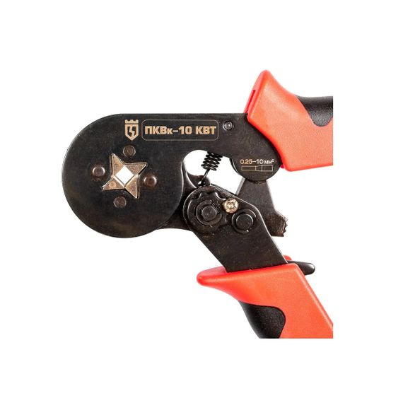 Клещи обжимные КВТ 0,25-10мм ПКВк-10 33372