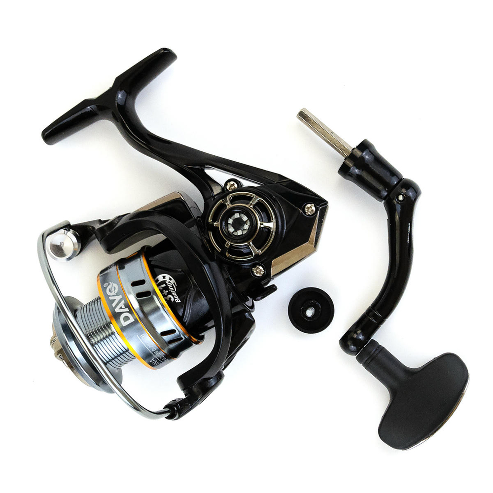 Безынерционная катушка DAYO LUNA 10 (1000, 3+1ВВ, мет. шпуля)