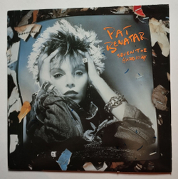 Винтажная виниловая пластинка LP Pat Benatar Seven The Hard Way (USA 1985)