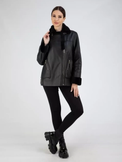 Дубленка авиатор натуральная зимняя