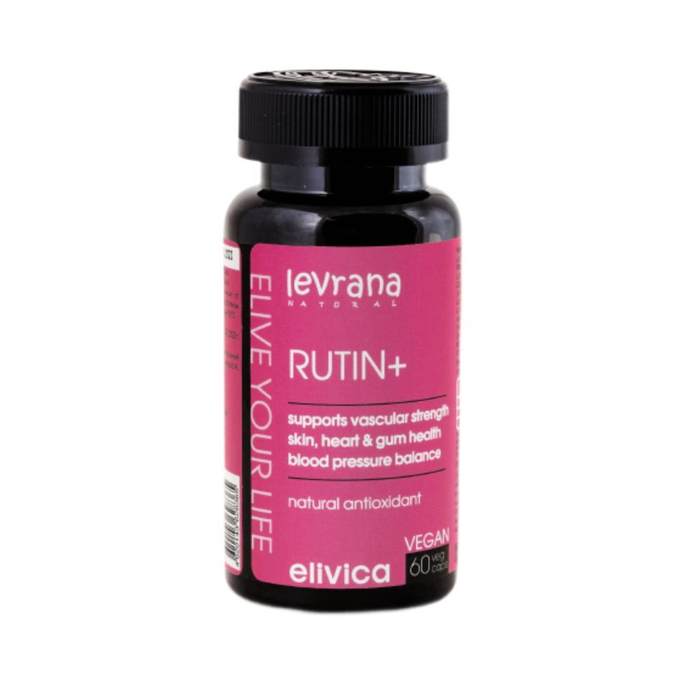 Биологически активная добавка к пище Рутин+ (Rutin+) 60 капсул (Levrana) Биологически активная добавка к пище Рутин+ (Rutin+) 60 капсул (Levrana)