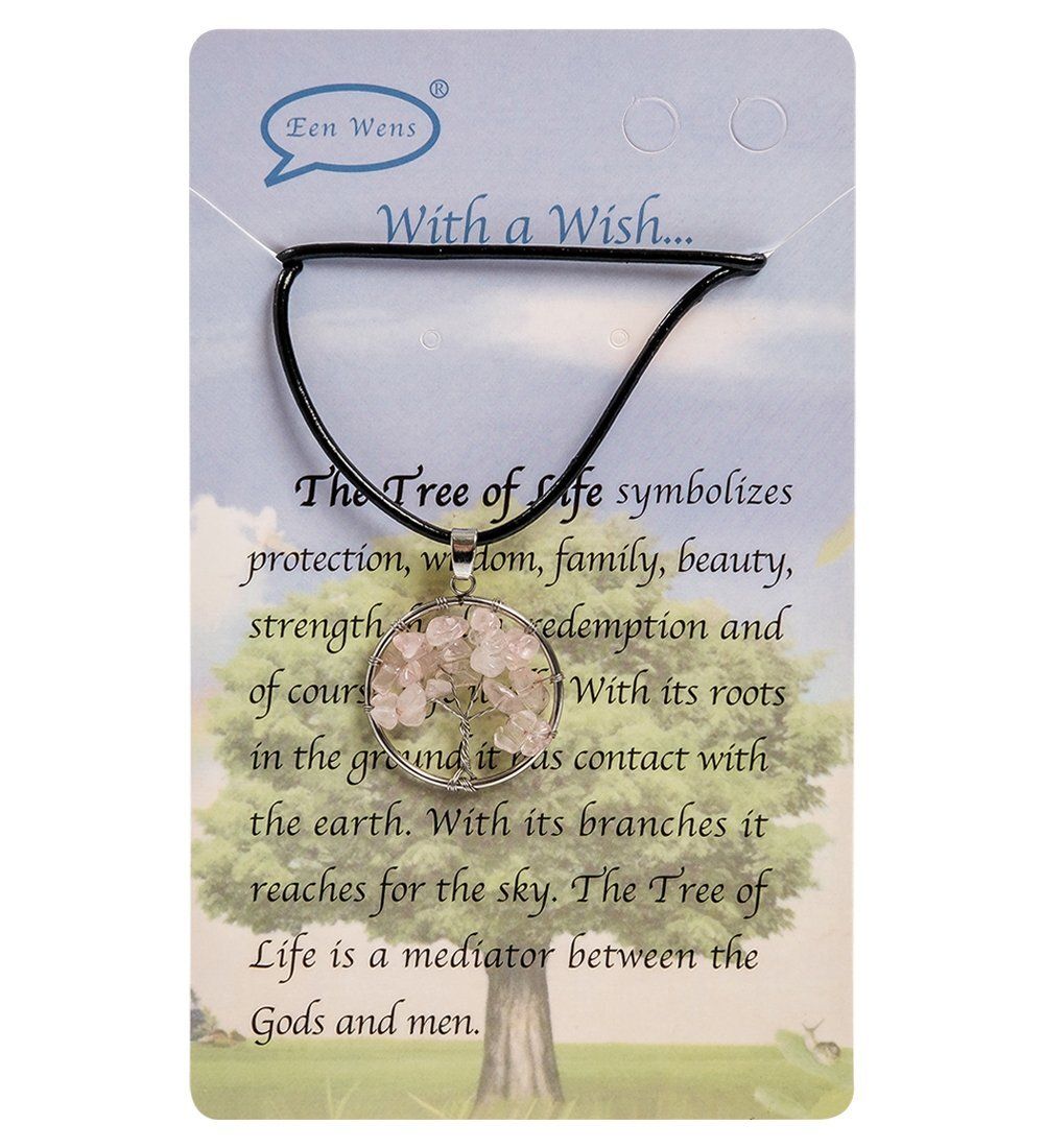 NP-04/9 Кулон с камнями «Розовый кварц»